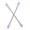 Toyvian 2pcs Portable Spring Epilator Hair Removal Tool for Women Stainless Steel Facial Hair Threading Device for Chin Cheek Upper Lip Quick and Extraction view 1