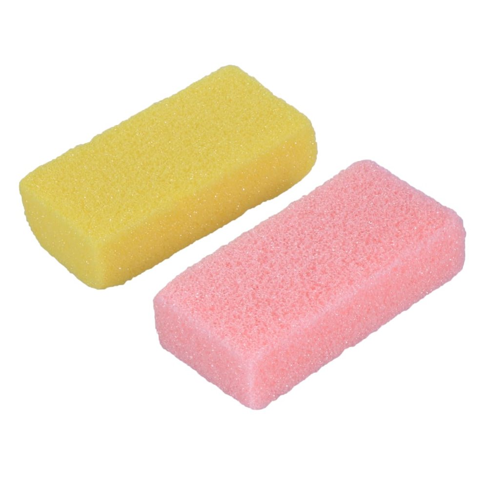 Ipetboom Pumice Stone Exfoliating Tool 2 Pack Foot Scrubbers for Dead Skin Foot Stone for Removal Random Color