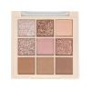 9 Colors Glitter Shimmer Eyeshadow Makeup Palette, Korean Natural Eye Shadow Palettes Highly Pigmented Long Lasting Waterproof Blendable sombras para ojos Pink Golden Brown Women Girls Eye Shadow view 1