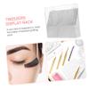 ADOCARN Elegant Lash Tweezer Holder Stand Cover Tweezers Storage Material for Salon view 4