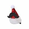 Christmas Hat Hairclips, Red Sequins Small Hats Headwear Hair Clips, Antler Hair Barrettes Snowflake Hairpin for Women Hair Accessories, (D) view 1