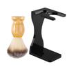 ASAKKURA 1set Shaving Brush Stand Lightweight Beard Brush Holder Non- Base for Stability Compact Design for Bathroom Use for Men view 1