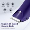 Bikini Trimmer for Women,Wet/Dry Personal Pubic Hair Trimmer Womens Electric Razors Shaver for Underarm Leg Arm Body Hair Private Area,LED Light Ceramic Blade IPX7 Waterproof Rechargeable LCD Display view 2