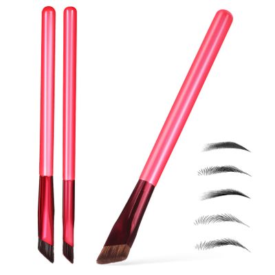 Toyvian 3pcs Realistic Eyebrow Brush Professional Makeup Brushes Brow Kit for Women Eyelash Beauty Tool Natural Brows Shaper