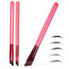 Toyvian 3pcs Realistic Eyebrow Brush Professional Makeup Brushes Brow Kit for Women Eyelash Beauty Tool Natural Brows Shaper view 1