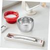 ASAKKURA Stainless Steel Shaving Bowl for Men Professional Double-layer Design Convenient Grooming Accessory for Home and Travel for Fathers and Friends view 4