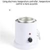 CARUTU Wax Warmer, 360 Heating Coil, Fast Wax Meltdown Paraffin Bath,Temperature Control Wax Melter, Portable Design,for Legs, Face, Underarm, Bikini view 4