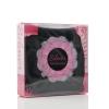 Silmer 100% Mulberry Silk Scrunchie Hair Tie - Large Gentle Hair Band for Women, Frizz & Breakage Prevention, Hypoallergenic Silk Hair Accessory 1Pc (Black) view 3
