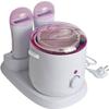 CARUTU 3 in 1 Wax Warmer, Portable Electric Hair Removal Kit, for Brazilian Body Underarm Bikini Chest Legs Face Eyebrow - Melting Pot Hot Wax Heater Accessories, for Women & Men view 1