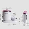 CARUTU 3 in 1 Wax Warmer, Portable Electric Hair Removal Kit, for Brazilian Body Underarm Bikini Chest Legs Face Eyebrow - Melting Pot Hot Wax Heater Accessories, for Women & Men view 2