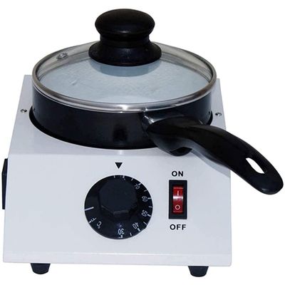 CARUTU Wax Warmer, Single Pot Electric Wax Warmer Machine, Adjustable Temperature Machine Facial Skin Equipment SPA Hair Removal Tool,Suitable for Underarms, Bikini Area, Legs, Arms