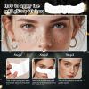 EGUARTE 6-Pack Silver Glitter Freckles Face Tattoos - Waterproof Glow Up Patches, Long-Lasting Cosmetic Glitter Stickers for Women, Festival & Party Makeup view 4