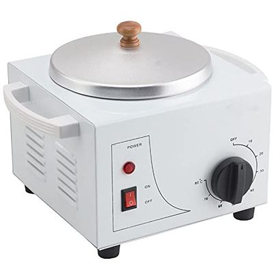 CARUTU Wax Warmer,Single Pot Electric Wax Warmer Machine,Have Bilateral Handles, Used in Any Scene, Custom Temperature Setting,for Hair Removal or Paraffin, for Women & Men