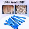 20 Pcs Perm Rods For Short Hair Small Plastic Hair Perming Rods And Rollers Curling Roller Perm Rod Medium For Long Hairs (Blue, 0.35 Inches) view 4