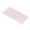 Double Ended Cuticle Pusher, 100 Pieces Disposable Nail Sticks, Multifunctional Nail Care Tool for Makeup Artists and Nail Art Lovers (Pink) view 3