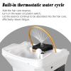 Bigsea Japanese Head Spa Equipment Sink Portable with 60L Water Tank, Thermostatic Head Spa Equipment Water Circulation Shampoo Basin, Enhance The Head Wash Experience view 2