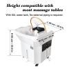 Bigsea Japanese Head Spa Equipment Sink Portable with 60L Water Tank, Thermostatic Head Spa Equipment Water Circulation Shampoo Basin, Enhance The Head Wash Experience view 3