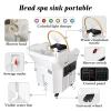 Bigsea Japanese Head Spa Equipment Sink Portable with 60L Water Tank, Thermostatic Head Spa Equipment Water Circulation Shampoo Basin, Enhance The Head Wash Experience view 4