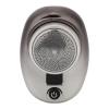 Cordless Electric Beard Trimmer Mini USB LED Display Clipper for Men - Steel Blades (Black Silver Gradient) view 4