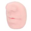 Aramox Silicone Piercing Model, Flexible Soft Imitation Nose and Lip Stud Practice, Reusable Nose Model for Piercing Teaching (Light Beige) view 1
