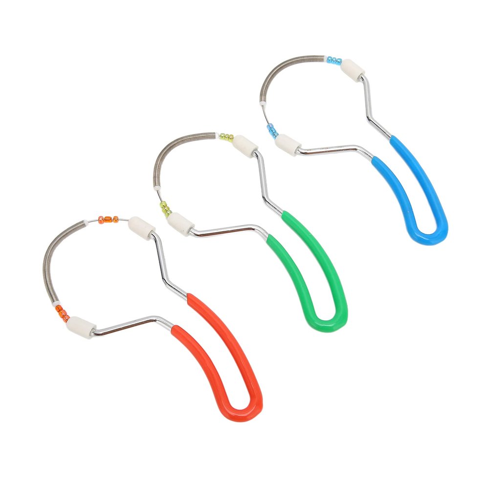 3pcs Spring Facial Hair Remover Women Spring Threading Epilator for Face Lip Hair Removal