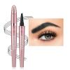 Anifer (04 Black) microblading eyebrow pencil,eyebrow pencil hair drawing,waterproof Eyebrow Pen with Micro-Fork-Tip view 1