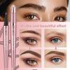 Anifer (04 Black) microblading eyebrow pencil,eyebrow pencil hair drawing,waterproof Eyebrow Pen with Micro-Fork-Tip view 4