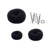 ASAKKURA Professional Hair Bun Making Tool Hot Donut Bun Ring Styler for Daily Wedding Prom Party Dance Events view 1
