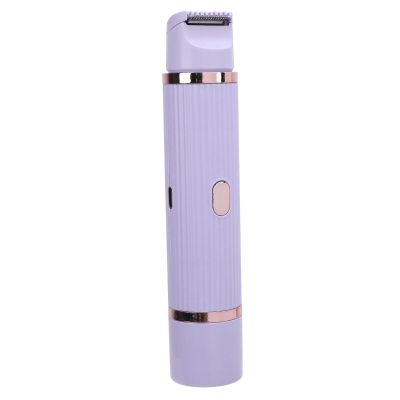 JTLB Dual Head Lady Trimmer Electric Lady Full Body Trimmer Bikini Clipper for Women for Underarm Leg Hand Hair (Purple)