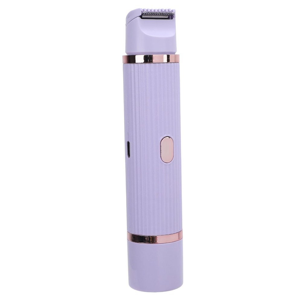 JTLB Dual Head Lady Trimmer Electric Lady Full Body Trimmer Bikini Clipper for Women for Underarm Leg Hand Hair (Purple)