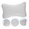 SECFOU 2pcs Portable Bathtub Pillow Suction Cups Grey Headrest for Neck Shoulder Support Bath Tub Accessory for Standard Straight-Back Bathtubs view 3