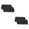 Beatifufu 4pcs Diy Makeup Boxes Mirror Empty Eyeshadow Cases Makeup Mixing Tray Face Palette view 1
