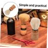 COLLBATH Shaving Brush for Men Retro Wooden Beard Brush with Ergonomic Grip Design for Grooming Easy to Clean Portable Tool for Beard Styling and Shaving Routine view 4