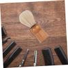 Didiseaon Wooden Shaving Brush for Men Retro Beard Foaming Tool Ergonomic Handle for Comfortable Grooming Boar Bristle Brush for Travel Shaving Easy to Clean and Maintain view 4