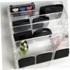 ADOCARN 1set Eyeshadow Storage Holder Acrylic Makeup Organizer Box Multi-purpose Household Cosmetics Display Rack Lipstick Organizer Divider Box view 2