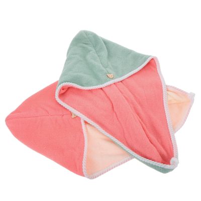 GLSTOY Fleece Hair Turban Cap Absorbent Head Towel Wrap for Wet Hair Stylish Comfortable for Women