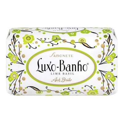 Ach Brito Luxo-Banho Lime Basil Soap, 350g - Made in Portugal