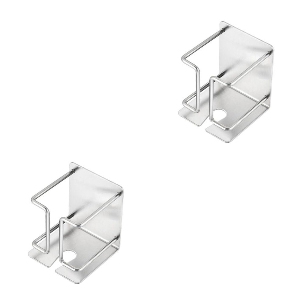 MUSISALY 2pcs Electric Holder for Shower Wall-mounted Shaving Stand Shaver Storage for Home and Barber Shop Easy Installation No Drilling Required