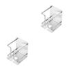 MUSISALY 2pcs Electric Holder for Shower Wall-mounted Shaving Stand Shaver Storage for Home and Barber Shop Easy Installation No Drilling Required view 1