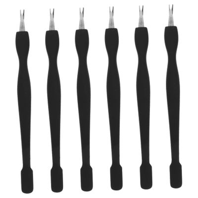 ADOCARN 6pcs Nail Care Tools Professional Japanese Dead Skin Cuticle Removers for Manicure Durable Nail Art Accessories for Home Salon Use