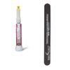 Beauty Secrets Drip & Clog Proof Nail Glue (1 Pack) Bundled with Nail File Black Cushion Medium Coarse 180/100 Grit by Beauty Secrets view 1
