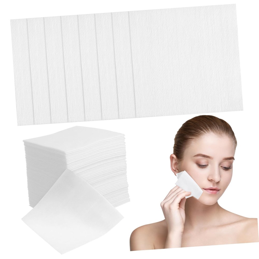 BELLIFFY 400pcs Makeup Remover Pads Facial Cleansing Pads Soft Non-Woven Material for Eye Face Makeup Removal