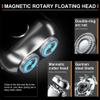 Mini Electric Shaver, Portable Rotating Razor, Portable Lightweight Rechargeable Trimmer, Wet and Dry, IPX6 Waterproof and Washable Design, Low Noise, for Business Travel Gifts view 2