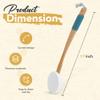 HASHI Self Tanner Applicator  Includes 4 Reusable Pads, Long Handle for Easy Back Application, Perfect for Smooth and Even Self-Tanning, Ideal for All Skin Tones view 4