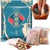 30 Bags Herbal Foot Soak Bag Set,31.74oz Herbal Foot Bath Spa Powder Kits Foot Reflexology Relax ,Mugwort,Ginger & Safflower 900g view 1