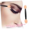Mikinona 300pcs Dual-sided Eyeshadow Sponge Applicators for Makeup Eye Shadow Stick for Travel and Daily Use Easy to Carry for Beginners and Professionals view 2