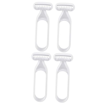 HAPINARY 4pcs Hair Trimmer for Women Manual and Portable Armpit Leg Hair Remover Precision Blades for Smooth Shaving for Travel and Skin