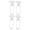 HAPINARY 4pcs Hair Trimmer for Women Manual and Portable Armpit Leg Hair Remover Precision Blades for Smooth Shaving for Travel and Skin view 1