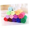 BELLIFFY Water Absorbing Microfiber Towel Soft and Gentle Washcloth for Bathing Hair Drying and Face Cleaning Dark Quick-dry and Highly Absorbent Cleaning Cloth view 2