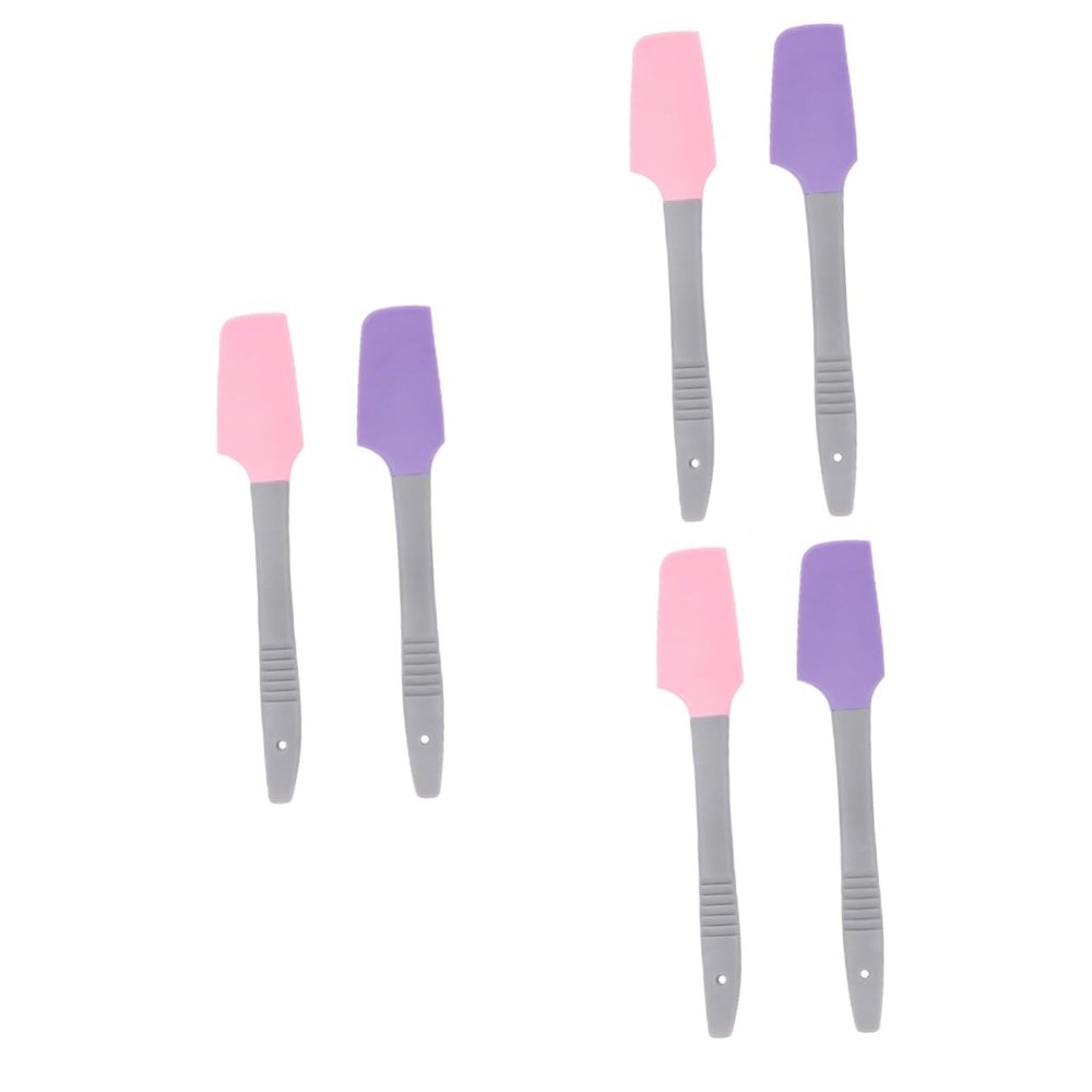 HAPINARY 6pcs Guasha Tool for Body Silicone Wax Spatula Reusable Waxing Sticks Applicator for Hair Removal